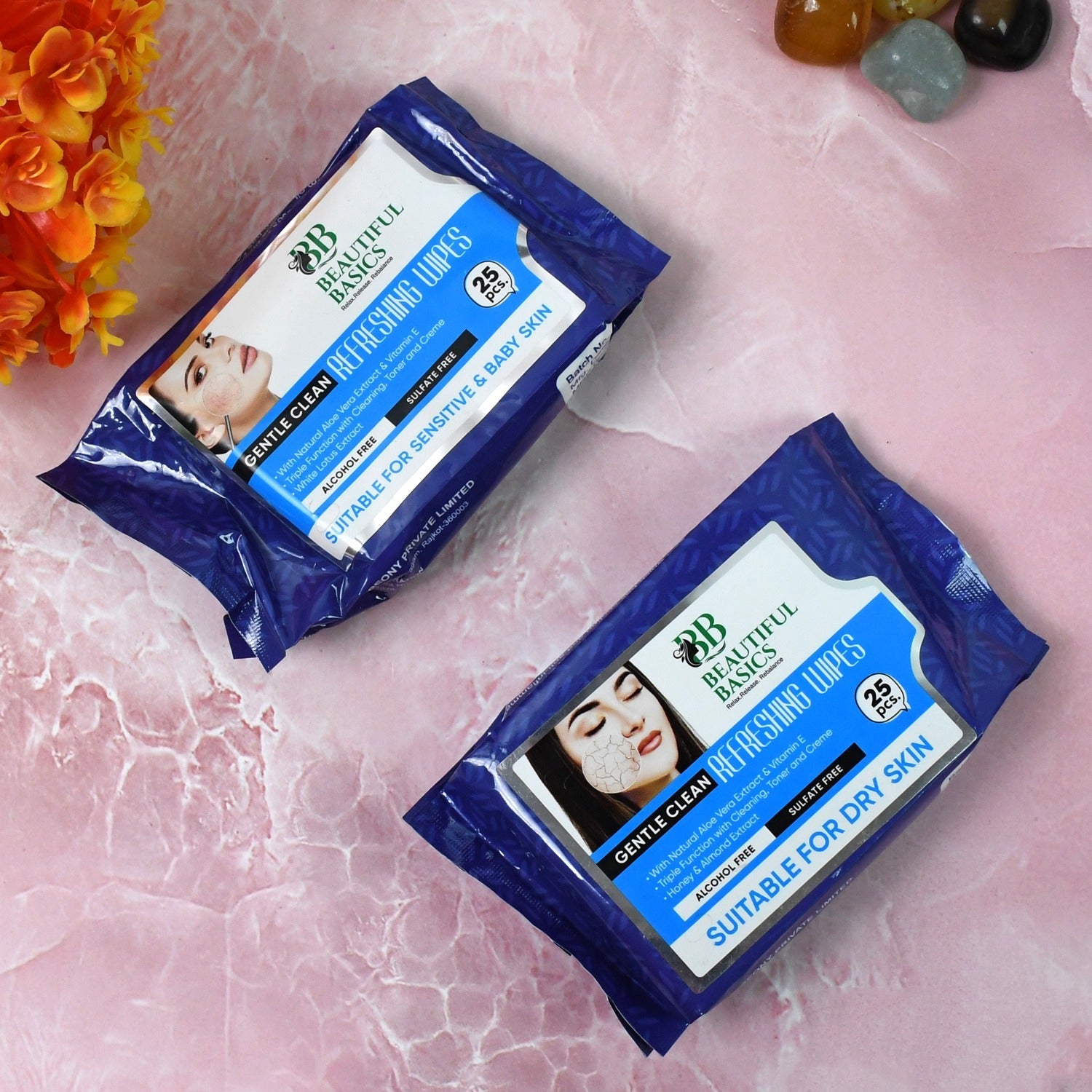 Beautiful Basics Dry & Sensitive Skin Face Wipes Beautiful Basics Dry & Sensitive Skin Face Wipes